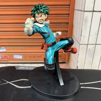 

17CM Anime New ARTFX J Statue Hero My Hero Academia Midoriya Izuku Deku Heroes Edition Battle Figure Model Toys M2772