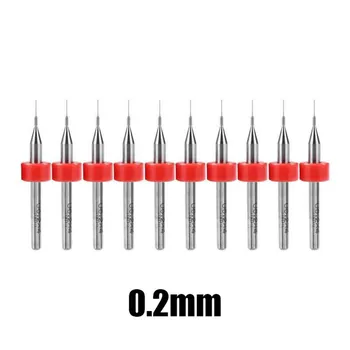 

50pcs Circuit Board PCB Drill Bits Carbide Tungsten Steel 0.1/0.2/0.5/0.7/0.9mm Brand New And High Quality