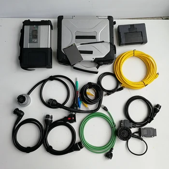 

For Bmw Icom A2 MB star C5 with software latest 2in1 1TB New SSD installed well on Used laptop Computer CF-30 4G Ready to use