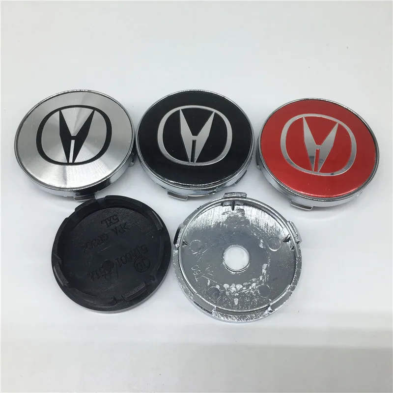 4 шт./лот 56 мм 60 украшение автомобильного колеса TLX CDX MDX RDX ZDX TL TLX-L RLX TSX RSX NSX крутая