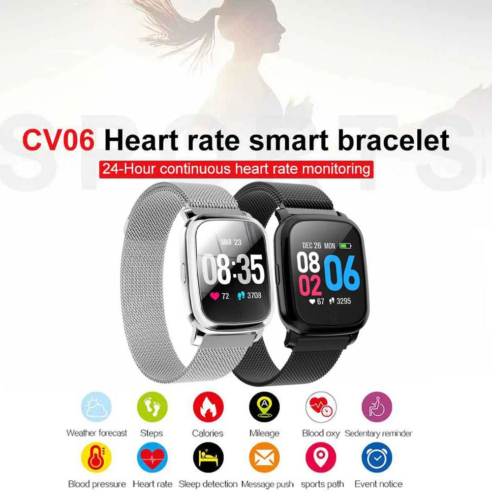 

Smart Watch IP67 Waterproof Smart Wristban Outdoor Bluetooth 5.0 Smartwatch For iPhone Xiaomi Heart Rate Monitor Fitness Tracker