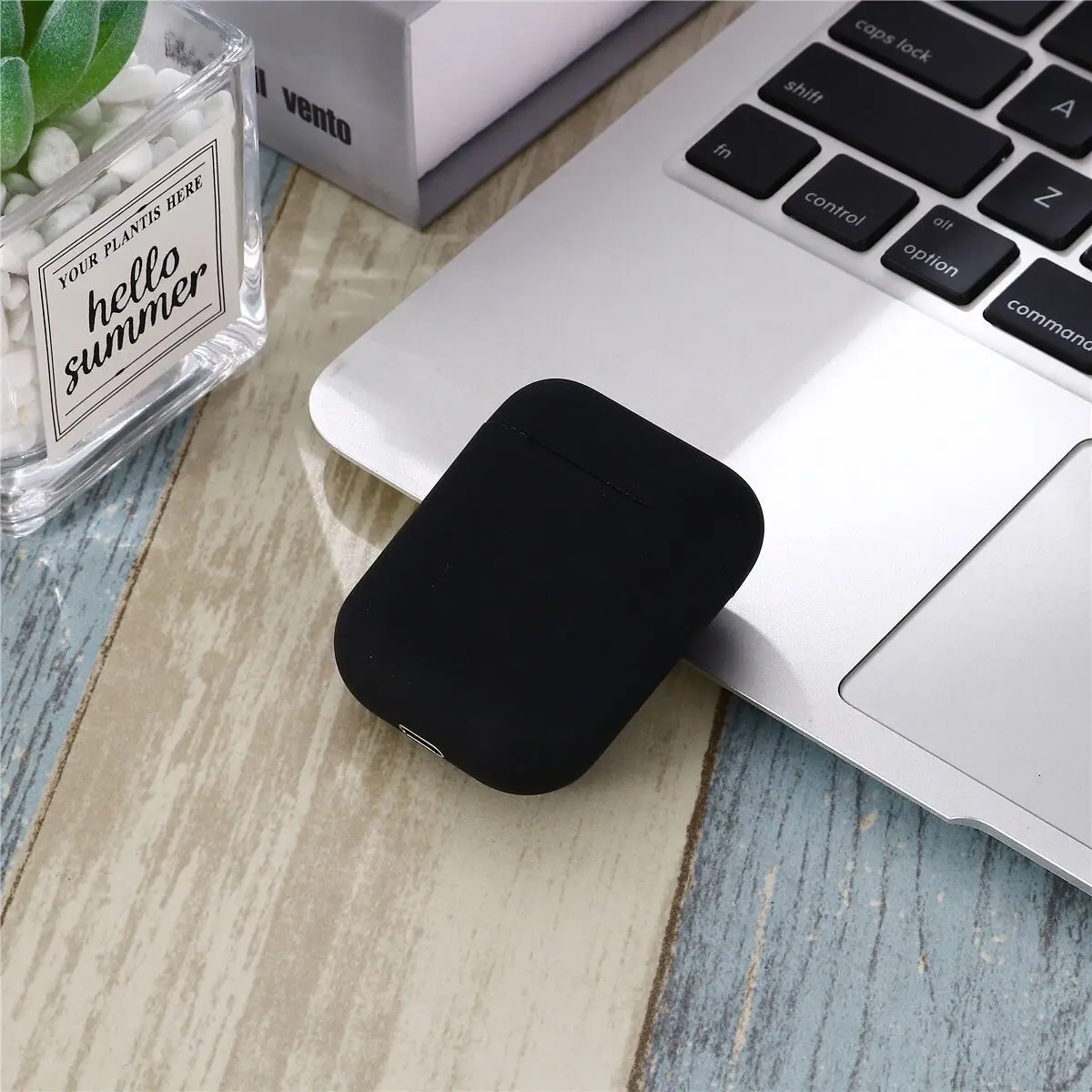 Matte black wich box i12 TWS беспроводные наушники Bluetooth 5,0 стерео наушники сенсорная Спортивная гарнитура i12 tws PK i7 i60 i80 i11 i14 i30 i9000 - Цвет: Matte black wich box