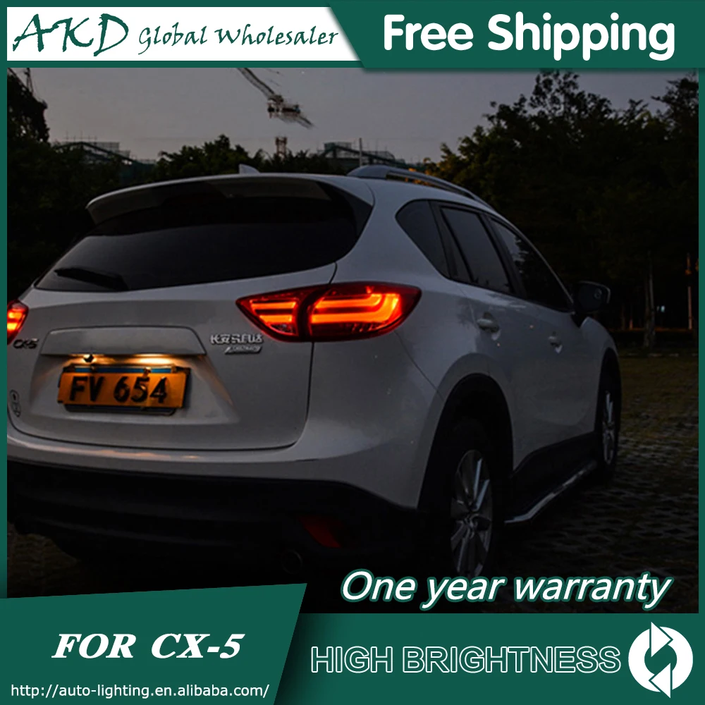 Задний фонарь для автомобиля Mazda CX-5 2013-2017 CX5 задние фонари Led Противотуманные фары