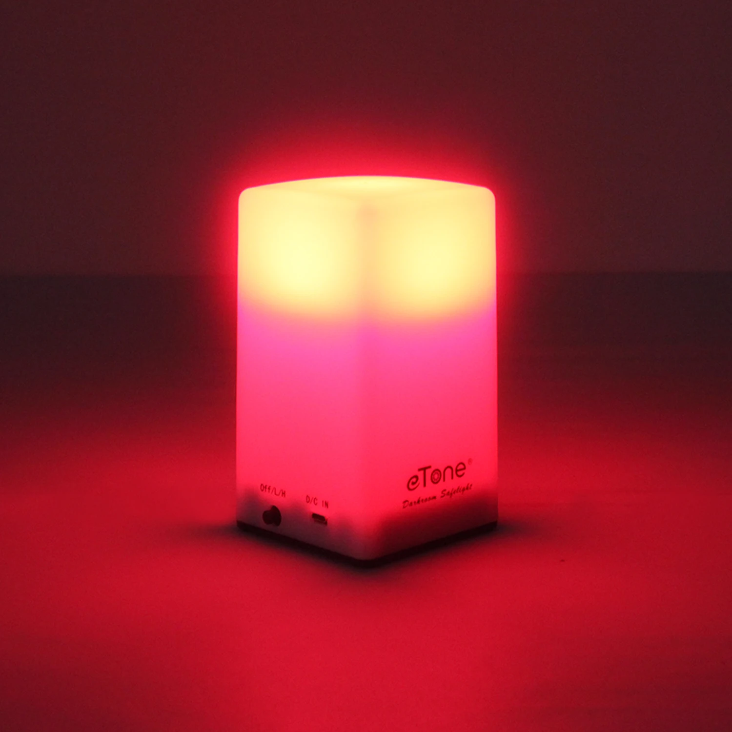 eTone Portable Darkroom Red Safe Light 635nm LED Safelight B/W Film