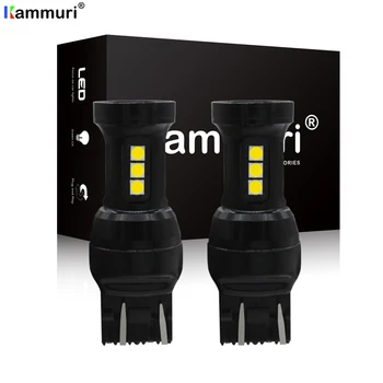 

KAMMURI 2pcs T20 7440 W21W 7441 7443 7444 W21/5W LED Bulbs for LADA Dimension Lights Bulbs Super Bright White Amber red DC12-24V