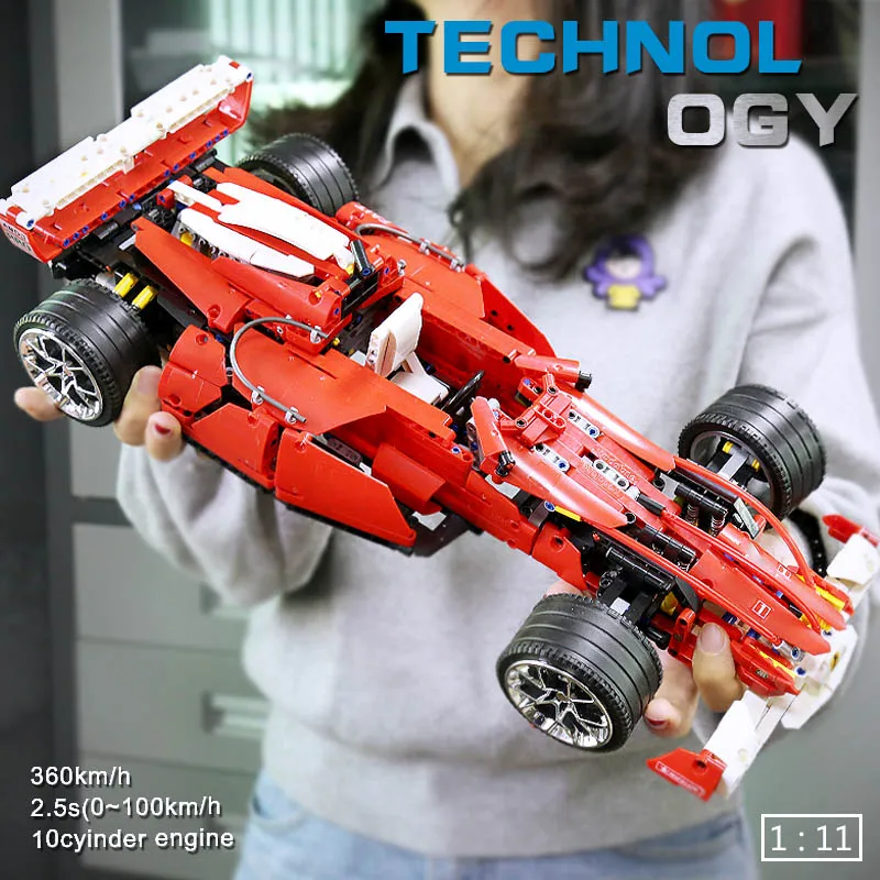 Yeshin 0011 техника Супер гоночный автомобиль гонщик F1 спортивные автомобили