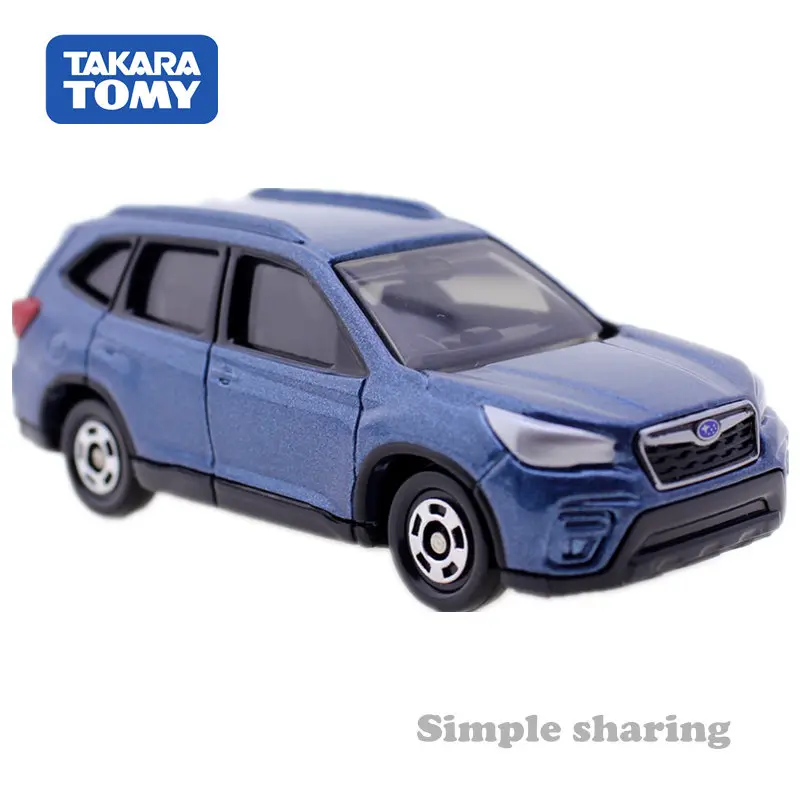 Takara Tomy Tomica#115 Subaru Forester 1/65 литье под давлением Мини авто speedgoed Donkerblauw