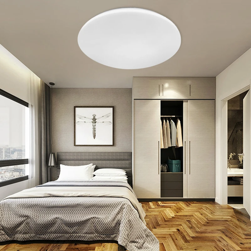 

Ultra Thin LED Ceiling Lights indoor Lighting Fixture 12W 18W Modern Surface Mount LED Panel Lamp for Living Room Bedroom Kitchen