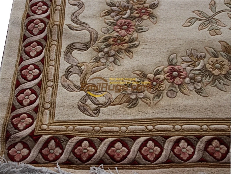 US $1.291.00 3d Carpetsavonnerie Carpet Machine Woven French Hand Kitchen Round Aztec Blanket Savonneriefor Carpet