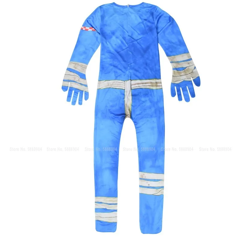 Halloween Children Animal Cartoon Demon Devil Vampire 3D Print Jumpsuit Kids Boy Girl Party Performance Scary Cosplay Costume