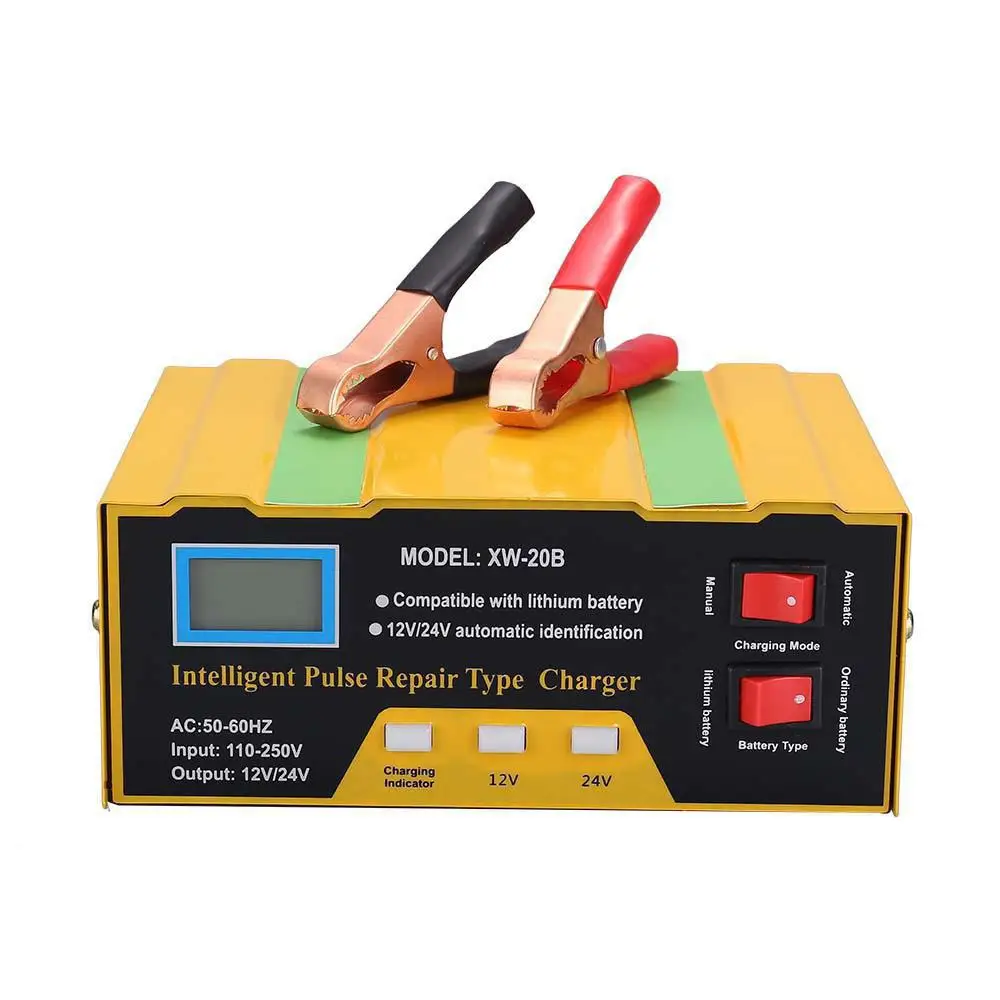 12V автомобиль Батарея Зарядное устройство мотоцикл полный умное универсальное