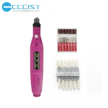 1 Набор Профессиональный Электрический маникюрный набор фреза для ногтей фреза для маникюра Электрический Маникюр Педикюр пилка