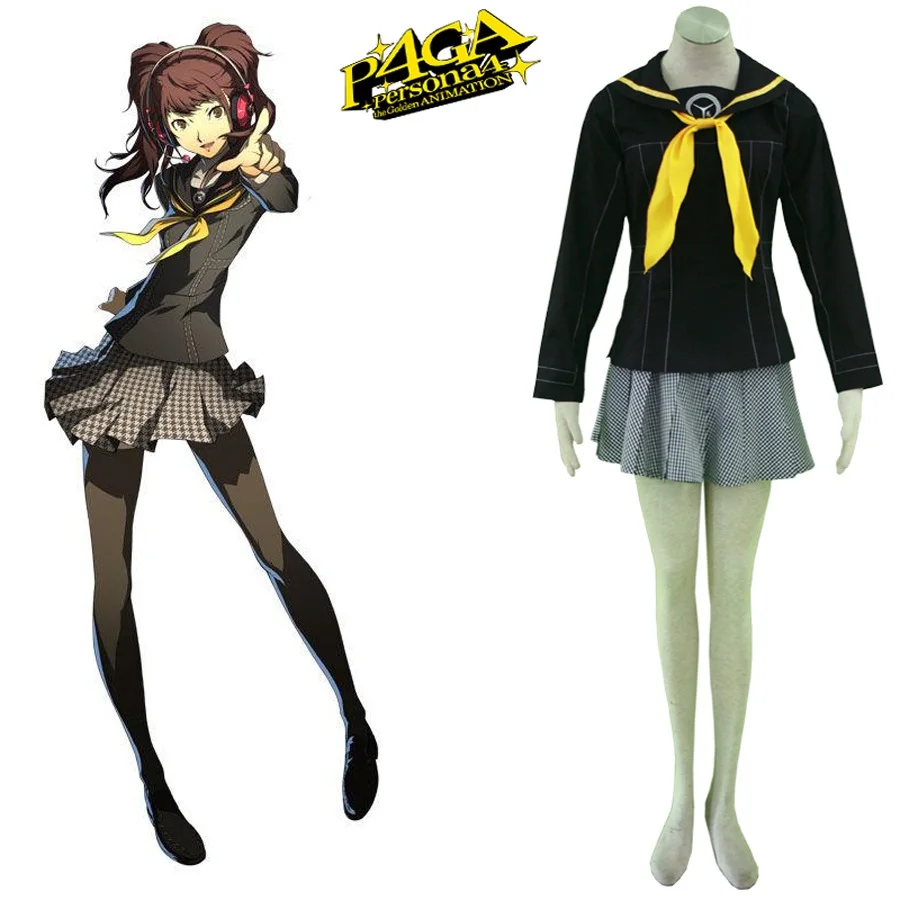 Костюм для косплея High Q аниме Persona 4 Kujikawa Rise костюм школьная форма Моряка|Костюмы