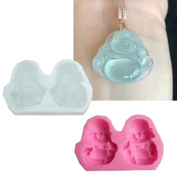 

Maitreya Buddha Pendant Resin Casting Mold Buddhism Epoxy Resin Mold Jewelry Making Soap Candle Mould Making Art Tools