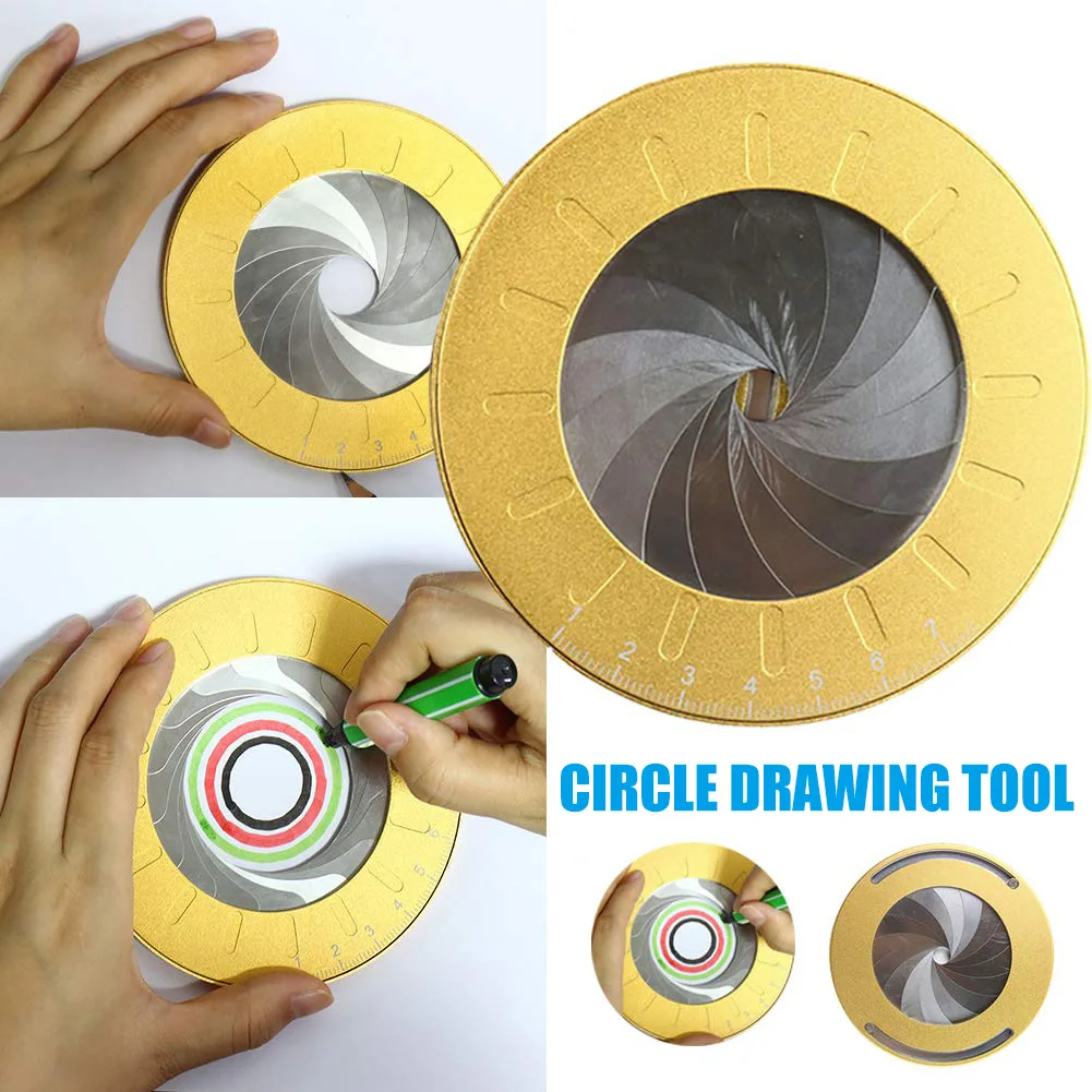 

Flexible Circle Drawing Tool Rotary Adjustable Small Durable for Designer Woodworking GQ999