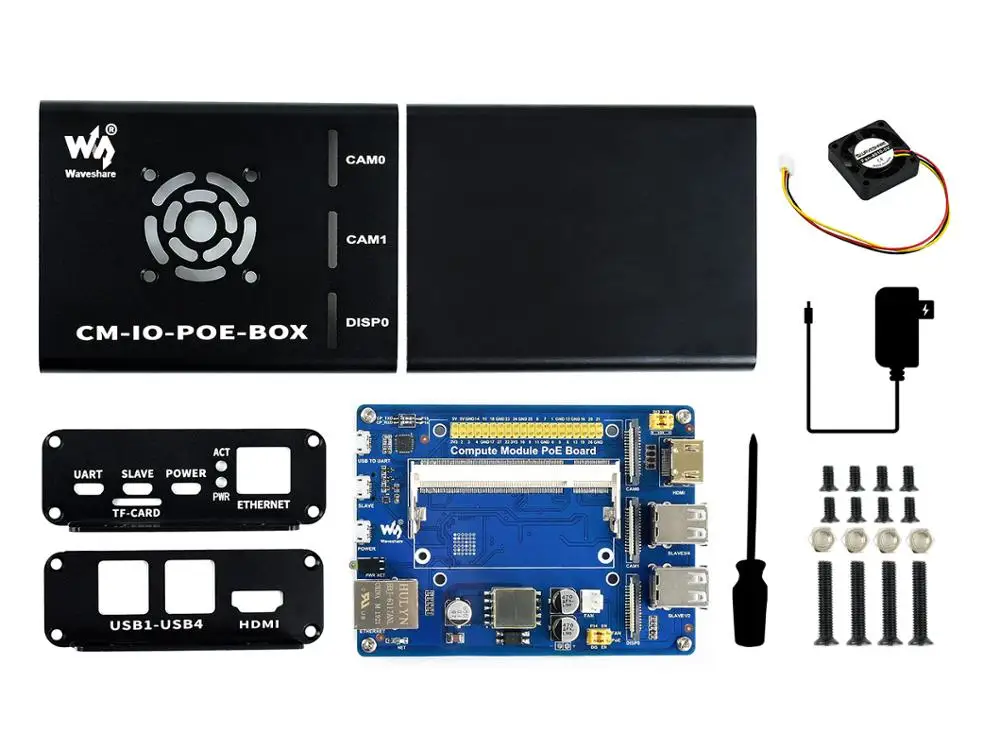 Waveshare мини-компьютерные модули на основе Raspberry Pi Compute Module CM3/CM3L/CM3+/CM3+ L - Комплект: Комплект 1