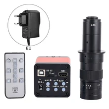 48MP микроскоп камера 2K HDMI промышленный микроскоп Цифровая видеокамера для промышленности 180X QJS магазин