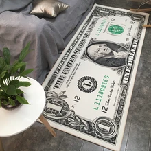 Креативный 1 доллар ковер для гостиной, спальни, комнаты, эркер, универсальные ковры и маленькие коврики, индивидуальная прикроватная тумбочка, США полосы, ковры