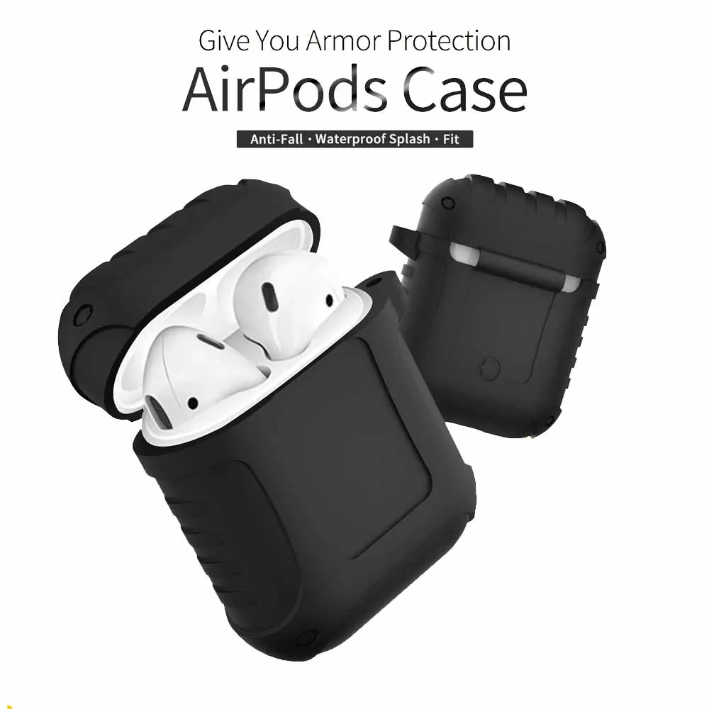 

New Stylish Earphone Case for Apple AirPods Silicone Cover Wireless Bluetooth Headphone Air Pods Pouch Protective for AirPod