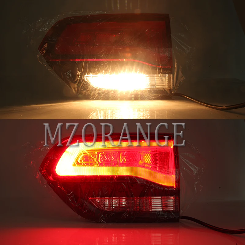 LED Car Rear Inner Outer Tail Light For Jeep Grand Cherokee 2014 2015 2016 Warning Signal Brake Stop Taillight 68110046AB