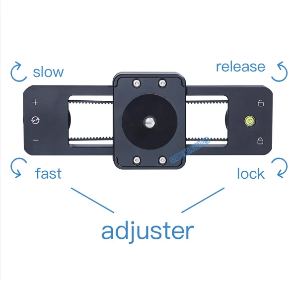 YC лук мини камера DSLR Долли слайдер портативный дизайн видео трек с регулируемым