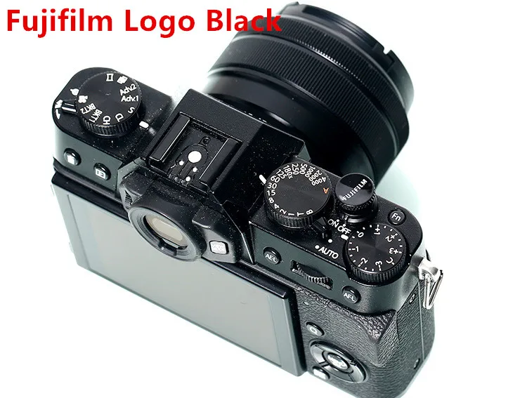 Fujifilm Logo Black 10 шт. металлическая кнопка спуска затвора камеры Золото Серебро чистая медь для Fujifilm XT3 XT30 XT20 Leica M серии micro SLR камеры - Цвет: Fujifilm Logo Black