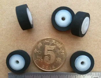 

5pcs 13mmx7x2 car retractor press belt pulley deck audio pressure recorder cassette deck pinch roller tape Card Seat Stereo