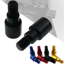 Грипса на руль бар заканчивается ползунок для YAMAHA X-MAX 125/250/400 T-MAX 500/530 YP400 величие Аксессуары для мотоциклов с ЧПУ Алюминий