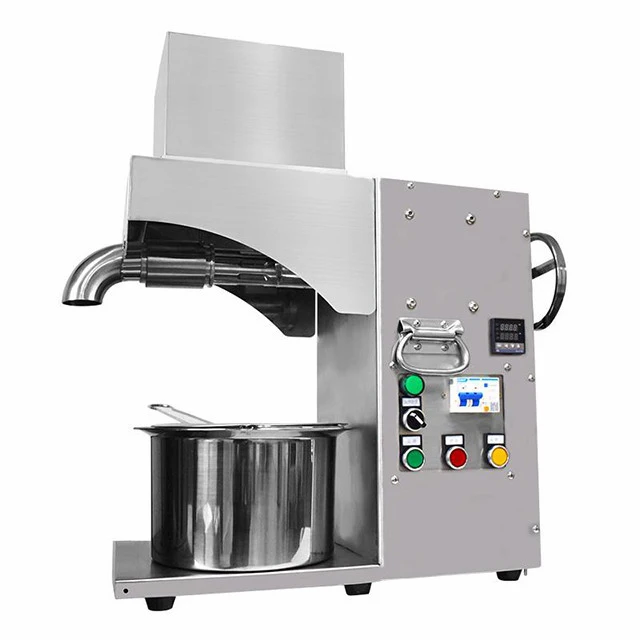 Big Commercial 30-40kg/h screw hazelnut oil extruder coco bean oil press machine oil mill machine 3