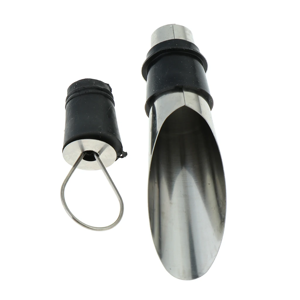 1 Set Stainless Steel Wine Aerating Spout and Pourer with Stopper Bar Accessories