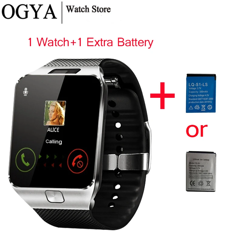 Kaufen DZ09 Touchscreen Smartwatch Musik Aufruf Whatsapp Kamera Bluetooth Smart Uhr mich Armbanduhr Smart uhr frauen für Android