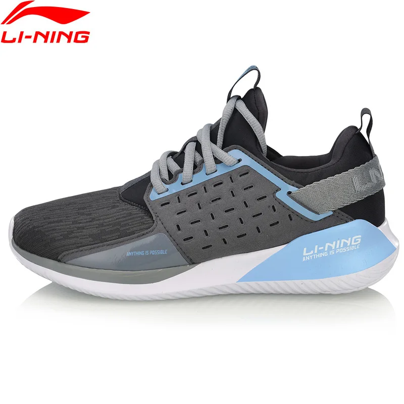 Li Ning Для женщин цвет часовой пояс для бега Обувь с вырезами Дышащие и ноские Эта