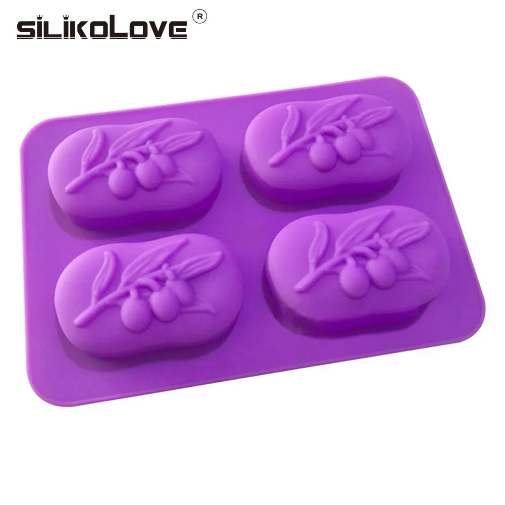 SILIKOLOVE Рождество 3d мыло формы для изготовления мыла цветок силиконовые 6 полости ремесло Diy ручной работы ремесленные формы