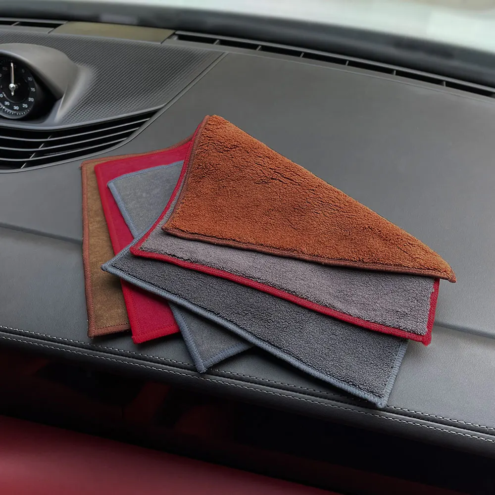 For Tesla Model 3 X S Y P100D SpaceX Car Wash Towel Care Cloth Detailing Hemming Wiping Rags Cleaning Drying Cloth Accessories cleaning cloth microfiber car towel microfiber towels car washing towel car drying towel fiber car wipes drying cloth