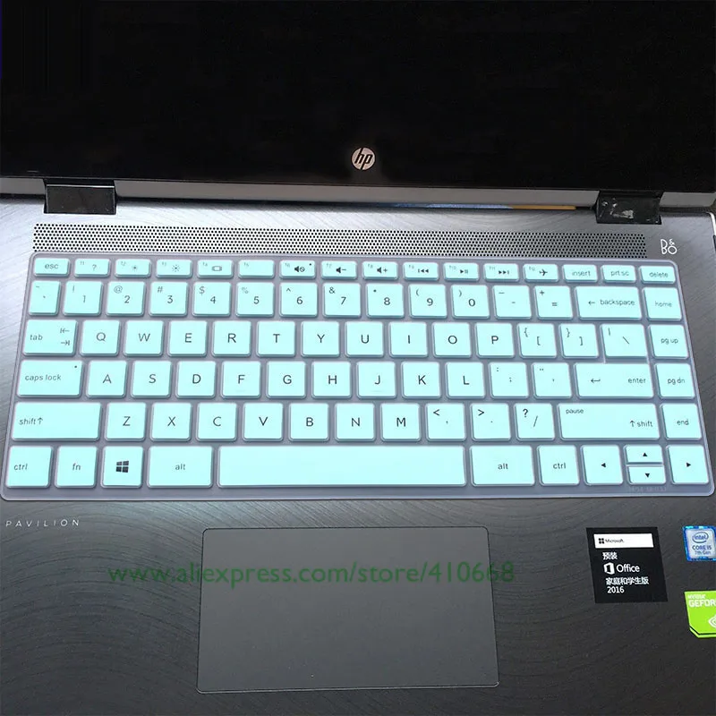 14 дюймов силиконовая клавиатура кожного покрова для hp Pavilion x360 14-ba100TX ba101TX ba104TX ba105TX