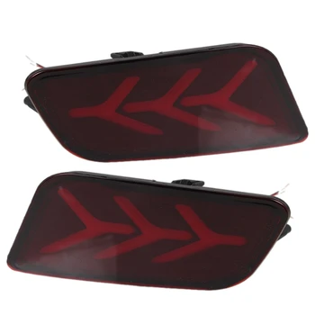 

Fits-For-2016-2018-Ford-Explorer-Red-LED-Tail-Lights-LED-Brake-Lamp-Black-Lens