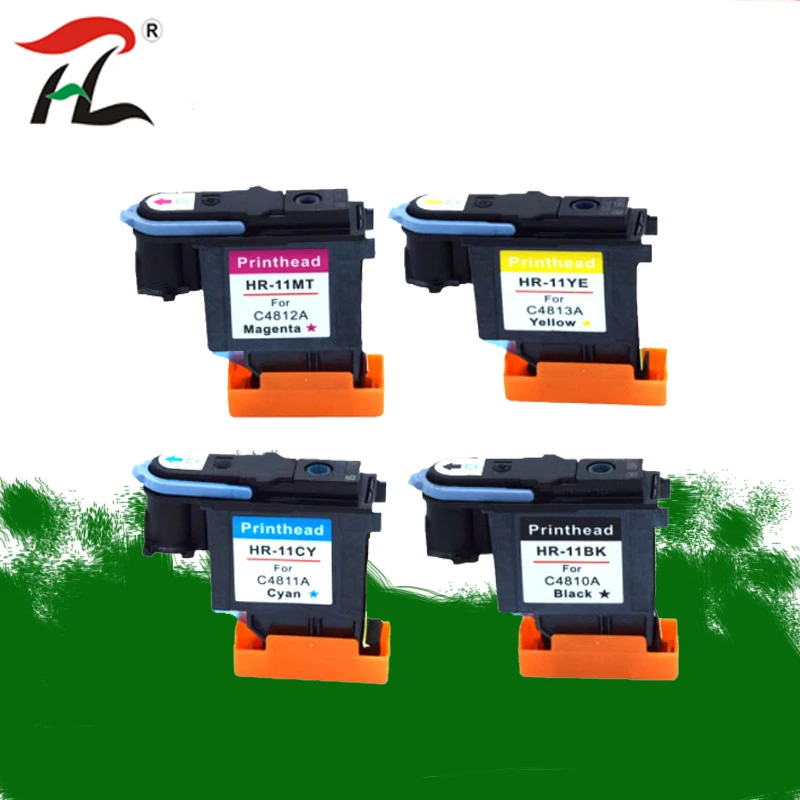 Совместимый с hp 11 Печатающая головка для hp11 C4810A C4811A C4812A C4813A печатающая чернильный