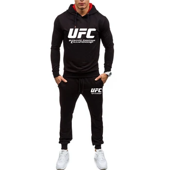 

2020 New Tracksuit Men's Solid Sets Casual Sports Suit Spring Autumn Men Sportswear Fashion Hoodie Pants Training Suit