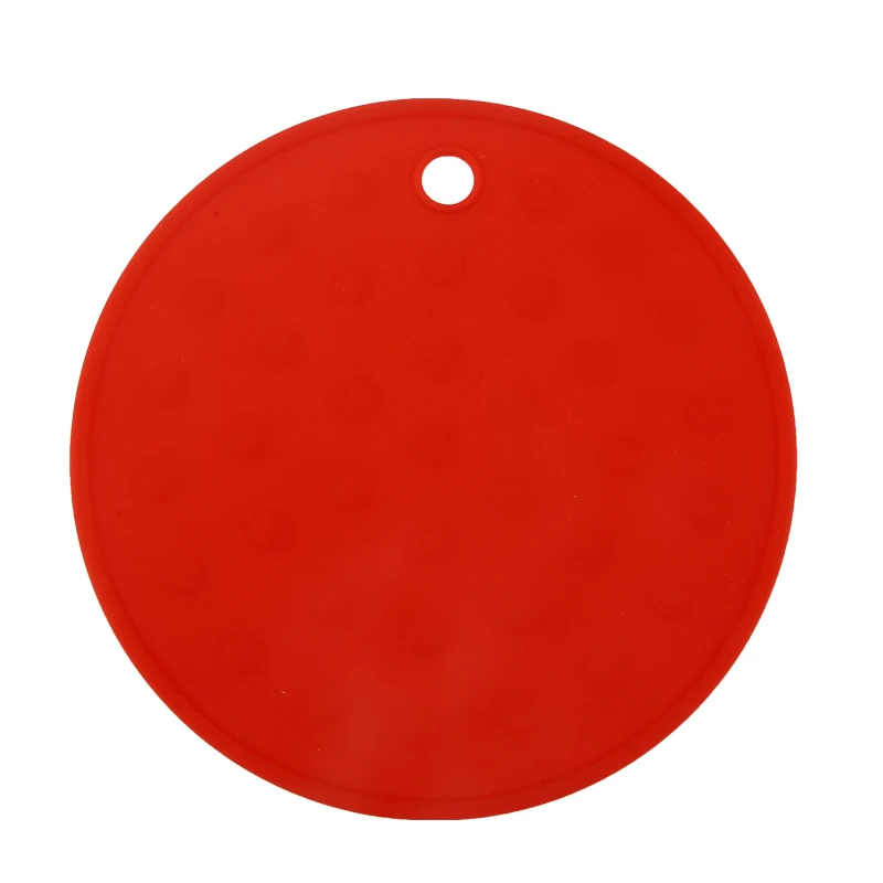 Red 4 шт./компл. Кухня силиконовая труба горячий подстаканник Коврик Non-Slip изоляционная прокладка чашу термостойкий Коврик подставка горячий сосуд для напитка держатель - Цвет: Red