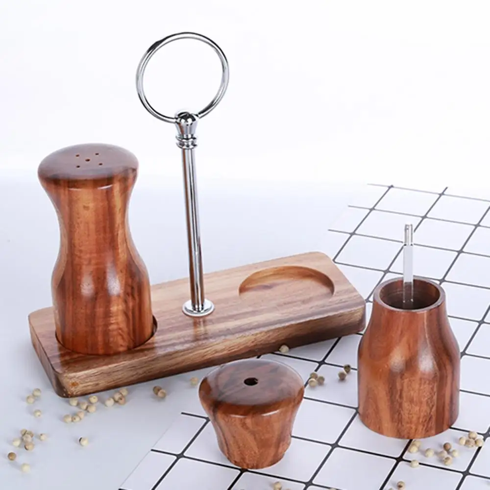 Ручная мельница Rubberwood для соли перца измельчитель кухни и ресторана специй