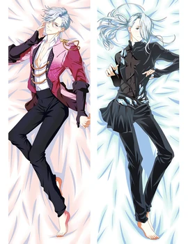 

Anime YURI!!! on ICE Victor Nikiforov Dakimakura Hugging Body Pillowcase 3D Double-sided Bed Hugging Body Pillowcase 05