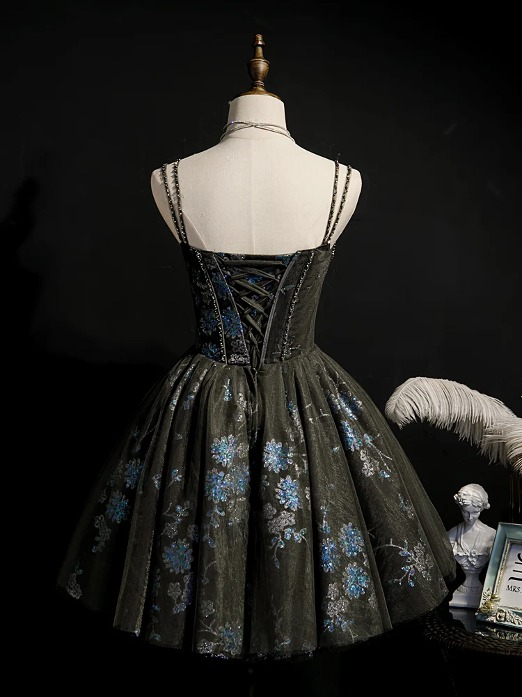 Short Cocktail Dresses Party Plus Size Women Lace beading ball Gown