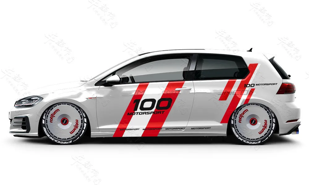 Jdm Car Stickers For Golf 7 Gti Car Accessories For Vw Polo Lanlan 