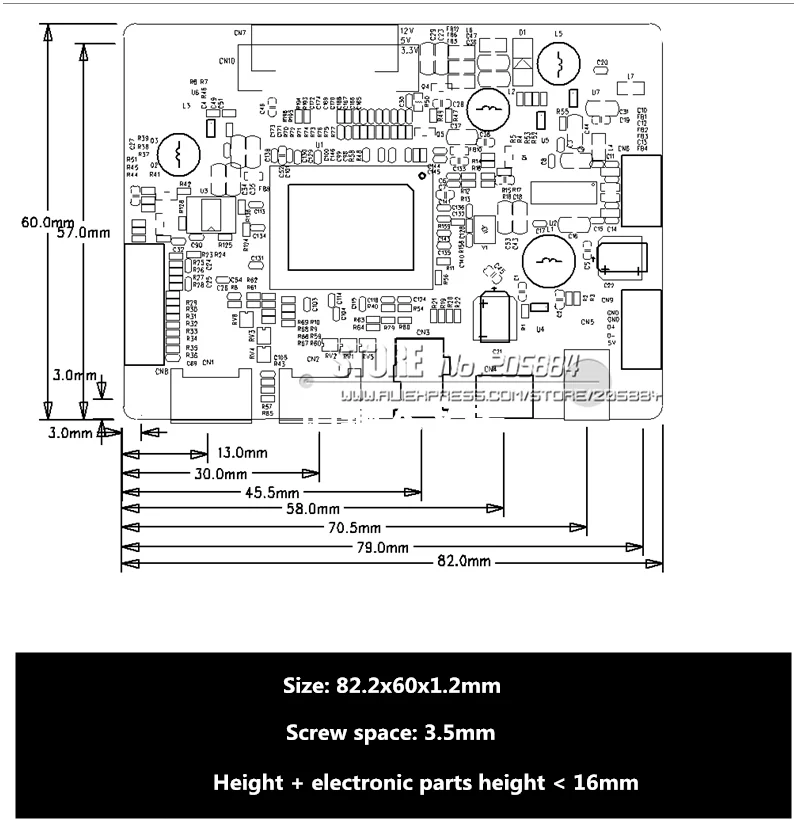13," 1920x1080 VGA/HDMI/EDP ЖК-драйвер платы ЖК-экран для ноутбука драйвер платы DIY Kit