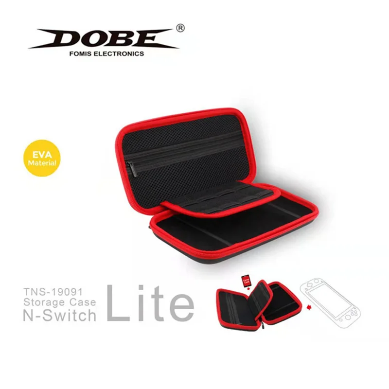 Портативная сумка для хранения DOBE для nintendo Switch Lite Mini Switch с защитой EVA, жесткая коробка для хранения