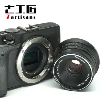 

7artisans 25mm F1.8 Lens For Fujifilm APS-C Manual Wide Angle Focus Camera Lens for Fuji Fujifilm SLR DSLR Cameras Lens Lenses