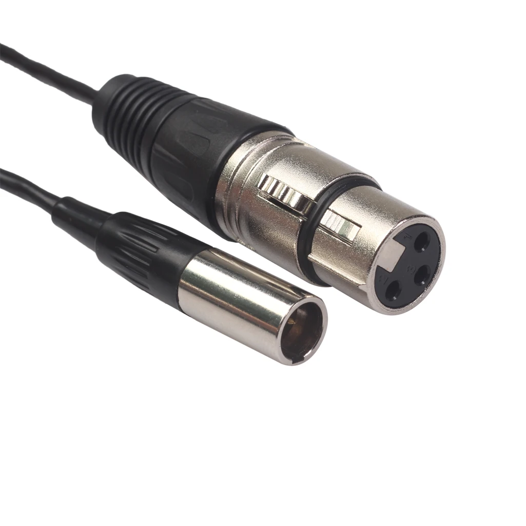 0 3 м Мини XLR 3pin папа к мама кабель для Blackmagic карманного кинотеатра 4k камеры
