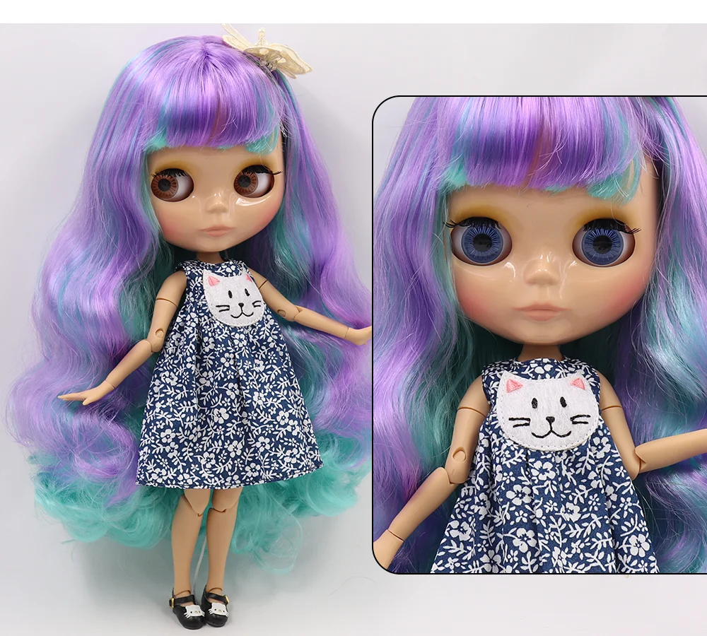 Neo Blythe Doll 19 Multi-Color Hair Options with Free Gifts 6