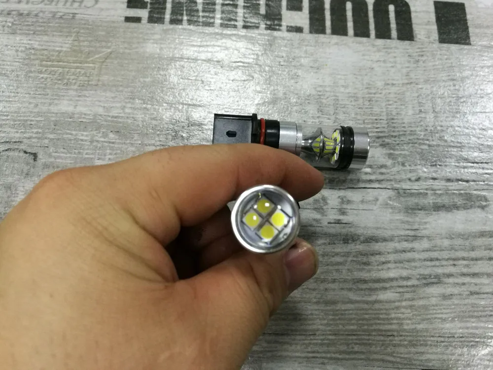 2XP13W 6500K 100W 20LED HID Белый противотуманный светильник s ходовой светильник лампы для автомобилей 2323 Противотуманные фары DRL светильник автомобильные аксессуары# YL1