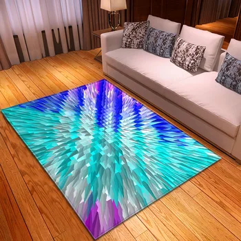 

Fashion Abstract 3D Printing Carpet Child Room Home Floor Mats Kids Bedroom Anti-slip Rugs Dining Room Living Room Decor Carpets